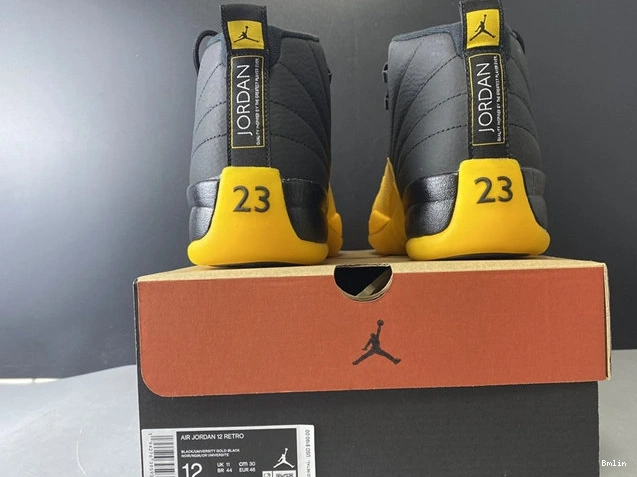 Bmlin 12 University Gold 4153 Tailored Retro Black Jordan 130690- 1015